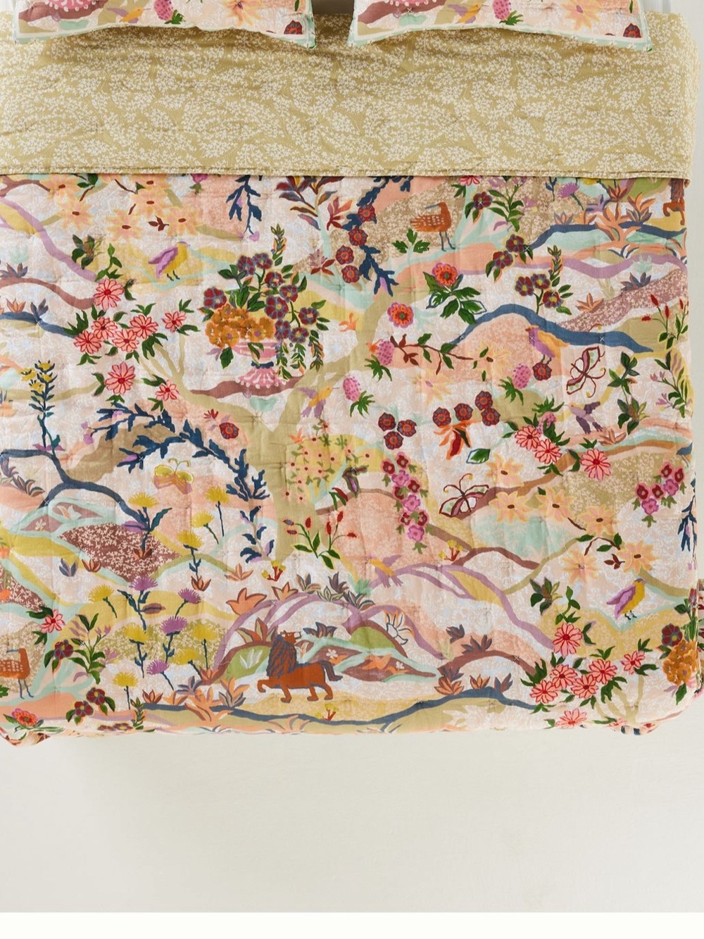 Anthropologie Nora Queen Quilt